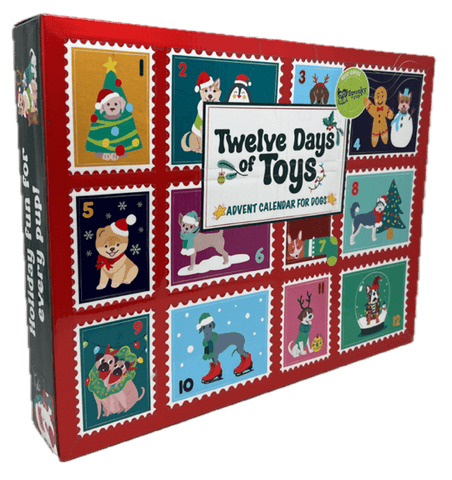 Spunky Pup Dog Toys 12 Days of Toys - Advent Calendar