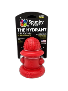 Spunky Pup Dog Toys Double Wall Hydrant - Made in the USA (Large)