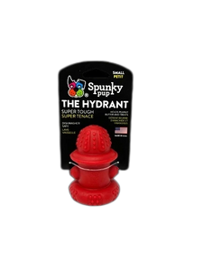 Spunky Pup Dog Toys Double Wall Hydrant - Made in the USA (Small)