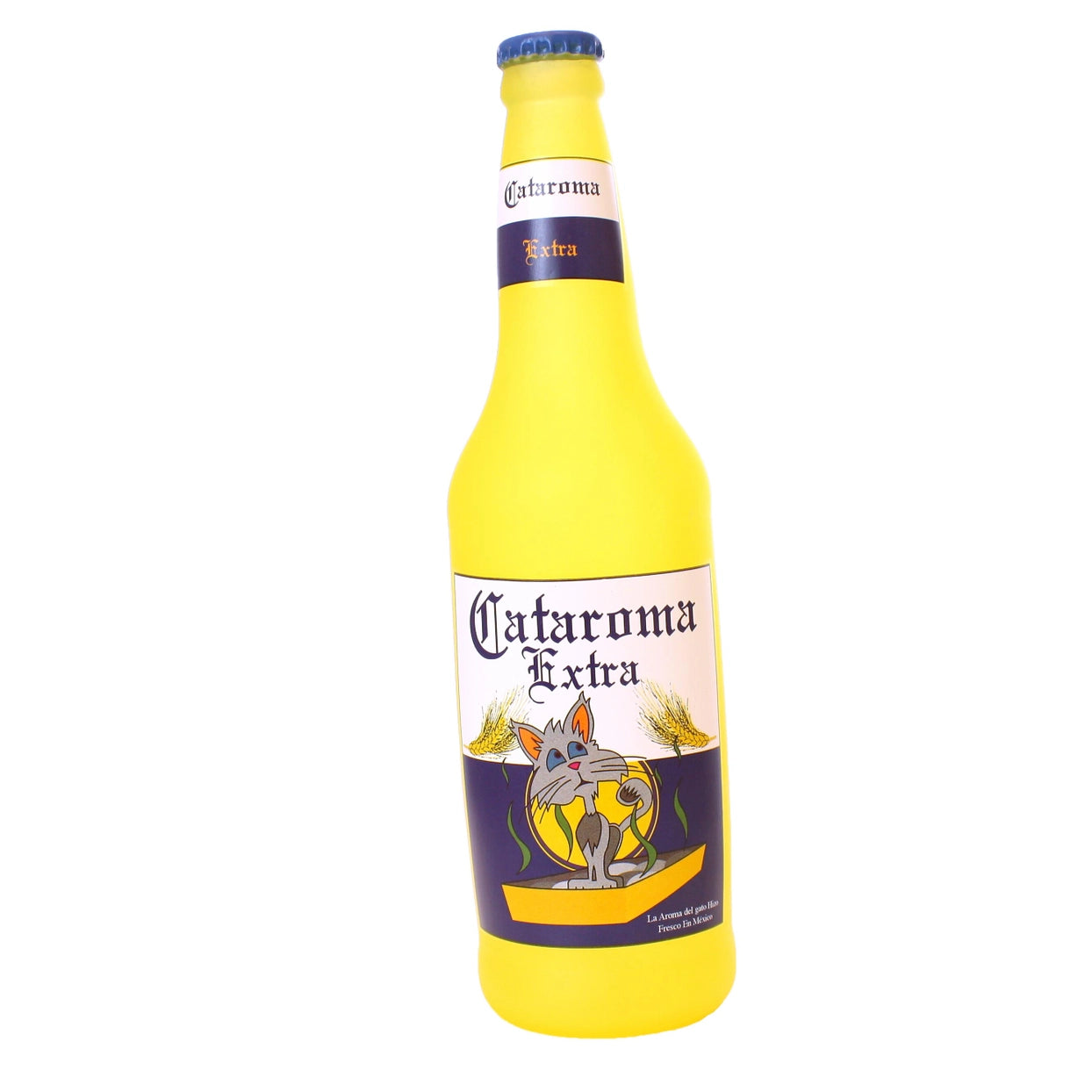 Tuffy Dog Toys Dog Toys Silly Squeaker Beer Bottle - Catarona