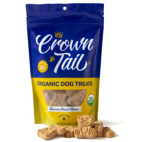 Wag Central Dog Treats Crown to Tail Banana Bread