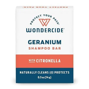 Wondercide Dog Grooming Wondercide - Geranium Shampoo Bar - .5 oz. Trial Size