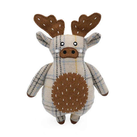 Zippy Paws Dog Toys Ecozippy Corduroy Critter - Moose