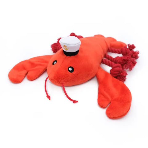Zippy Paws Dog Toys Playful Pal - Luca the Lobster - Dog Toy