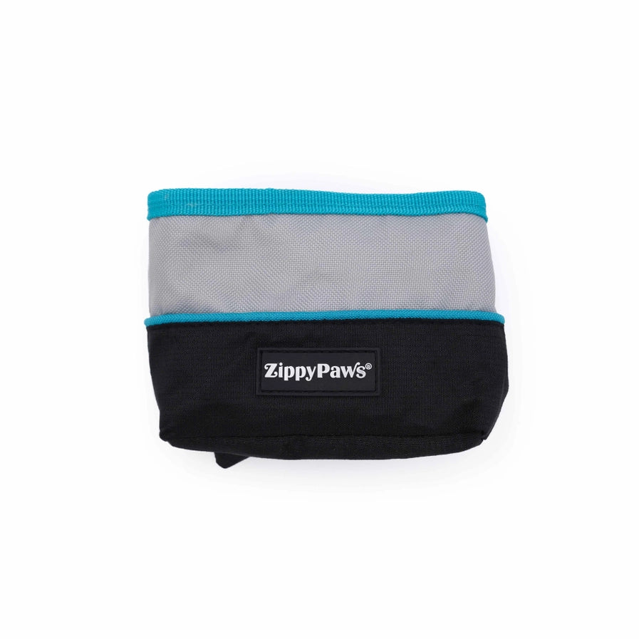 Zippy Paws Pet Apparell Adventure Dog Bowl - Teal