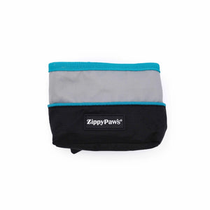 Zippy Paws Pet Apparell Adventure Dog Bowl - Teal