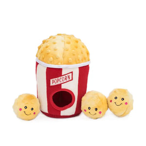 Zippy Paws Toy Zippy Burrow - Popcorn Bucket - Dog Toy